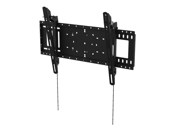 Vision VFM-W6X4T - Brakett - tipping - for flatpanel - kaldvalset stål - svart - skjermstørrelse: 37"-75" - veggmonterbar Sort
