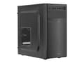 Miniatyrbild 2 av 5: AeroCool PGS C Series CS-103 - Tower - micro ATX - ingen strömförsörjning (ATX) - svart - USB/ljud