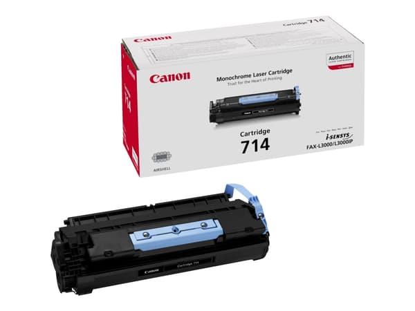 Canon 714 - Svart - original - tonerpatron - for i-SENSYS FAX-L3000, FAX-L3000IP