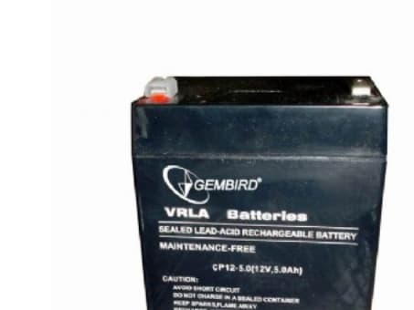 Gembird BAT-12V5AH - UPS-batteri - 1 x batteri - blysyre - 5 Ah