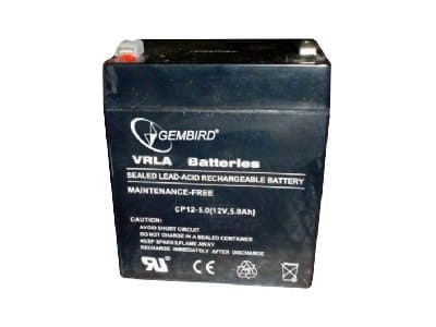 Gembird BAT-12V5AH - UPS-batteri - 1 x batteri - blysyre - 5 Ah