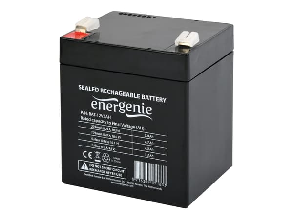 Gembird BAT-12V5AH - UPS-batteri - 1 x batteri - blysyre - 5 Ah