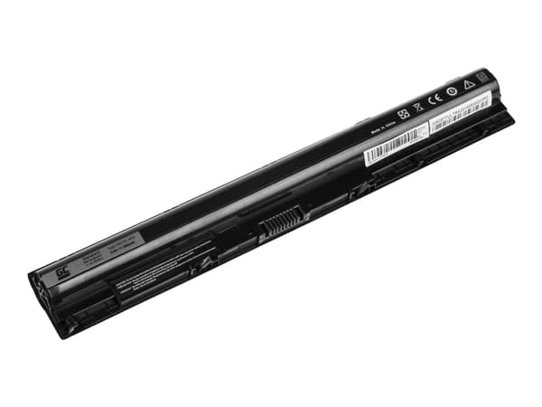 Green Cell ULTRA - Batteri til bærbar PC (tilsvarer: Dell M5Y1K) - litiumion - 4-cellers - 3400 mAh - svart - for Dell Inspiron 15 5551, 5552, 5558,