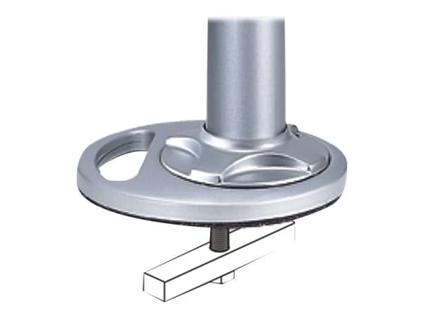 Neomounts FPMA-D9GROMMET - Monteringskomponent (stang, grummetplate) - for LCD-skjerm - sølv - skjermstørrelse: 10"-30" - skrivebord - for NewStar FP