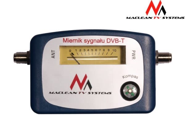 Maclean MCTV-627 DVB-T signalmåler For posisjonering av DVB-T antenner
