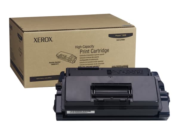 Xerox Phaser 3600 - Høykapasitets - svart - original - tonerpatron - for Phaser 3600/YDN, 3600B, 3600DN, 3600EDN, 3600N