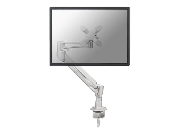 Neomounts FPMA-D940HC - Monteringssett - full bevegelse - for LCD-skjerm - sølv - skjermstørrelse: 10"-37" - klemmemonterbar, skrivebordsmonterbar Sølv