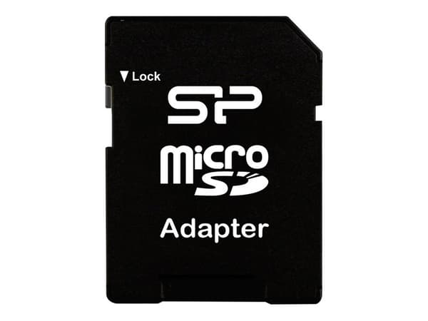 SILICON POWER Elite - Flashminnekort (microSDXC til SD-adapter inkludert) - 256 GB - UHS Class 1 / Class10 - microSDXC UHS-I