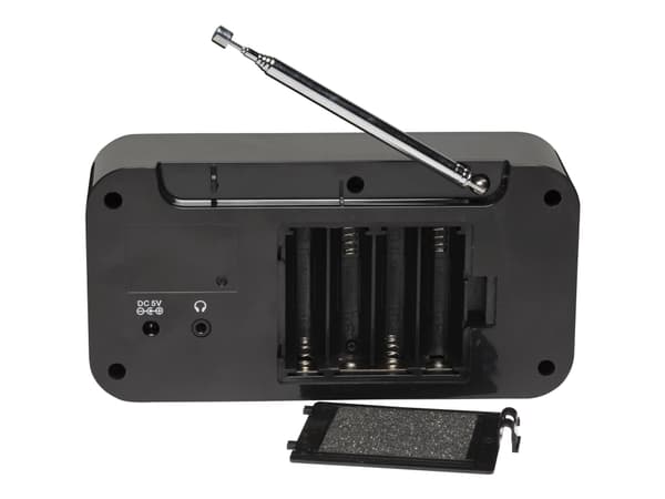DENVER DAB-42 - Bærbar DAB-radio - 1 watt - svart