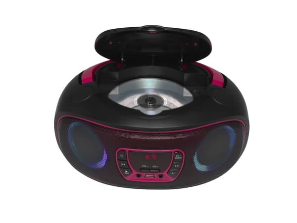 Denver TCL-212BT BLUE, 1,19 kg, Musta, Sininen, Kannettava CD-soitin