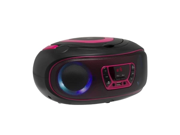 Denver TCL-212BT BLUE, 1,19 kg, Musta, Sininen, Kannettava CD-soitin