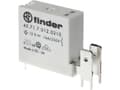 Miniatyrbilde 1 av 2: 24VDC 16A-250VAC RELÆ 1 VEKSLER - MED FASTON-KLEMME