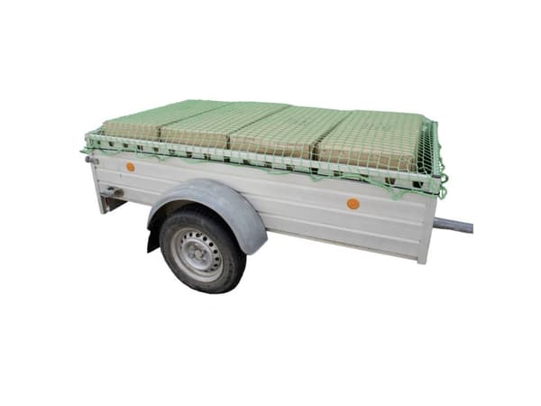 HP Autozubehör 25166 Anhængernet (L x B) 4 m x 3 m med gummispændebånd