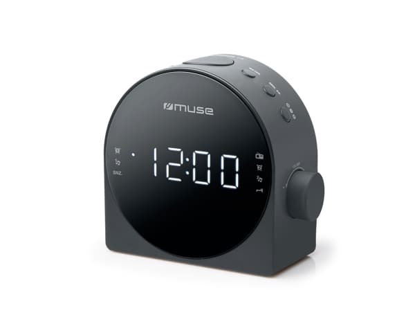 Muse M-185 CR, Klockradio, Digital, FM, MW, LED, 2,29 cm (0.9"), Vit
