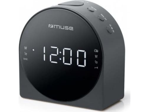 Muse M-185 CR, Klockradio, Digital, FM, MW, LED, 2,29 cm (0.9"), Vit