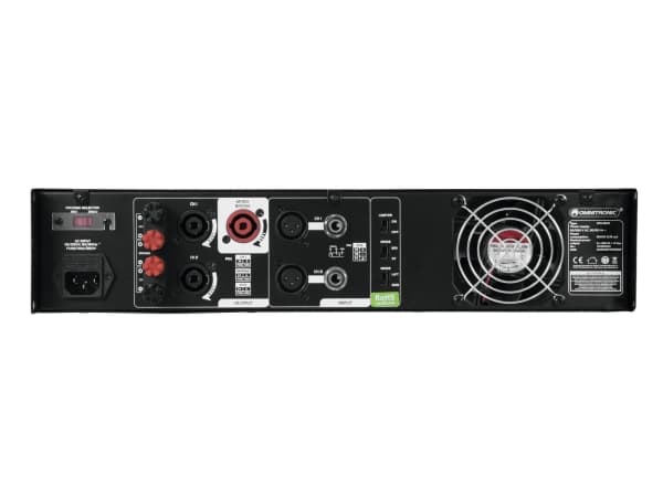 Omnitronic 10451034, 610 W, A/B, 0,5%, 95 dB, 20000 O, 20 - 20000 Hz