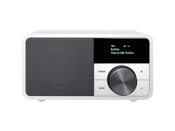 Bordradio Sangean Genuine Mini DDR-7 DAB+, FM Sølv Bordradio Sangean Genuine Mini DDR-7 DAB+, FM Sølv