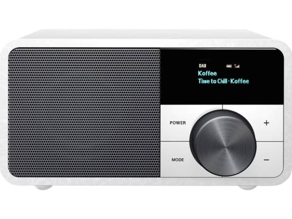 Bordradio Sangean Genuine Mini DDR-7 DAB+, FM Sølv Bordradio Sangean Genuine Mini DDR-7 DAB+, FM Sølv