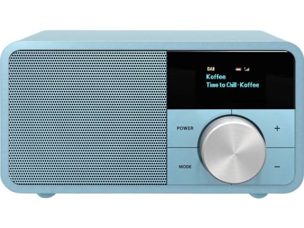 Bordradio Sangean Genuine Mini DDR-7 DAB+, FM Turkis Bordradio Sangean Genuine Mini DDR-7 DAB+, FM Turkis
