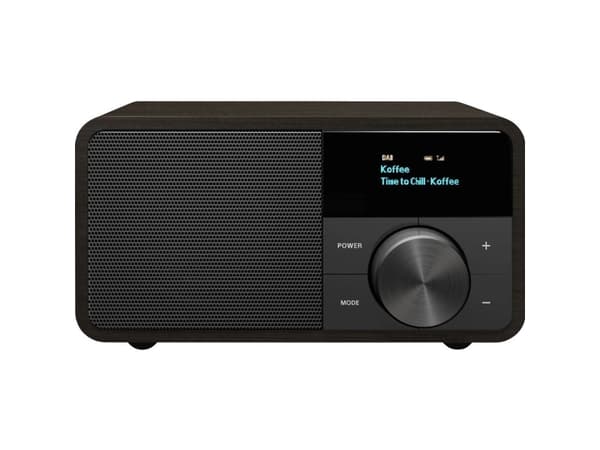 Bordradio Sangean Genuine Mini DDR-7 DAB+, FM Mørkebrun