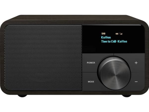 Bordradio Sangean Genuine Mini DDR-7 DAB+, FM Mørkebrun