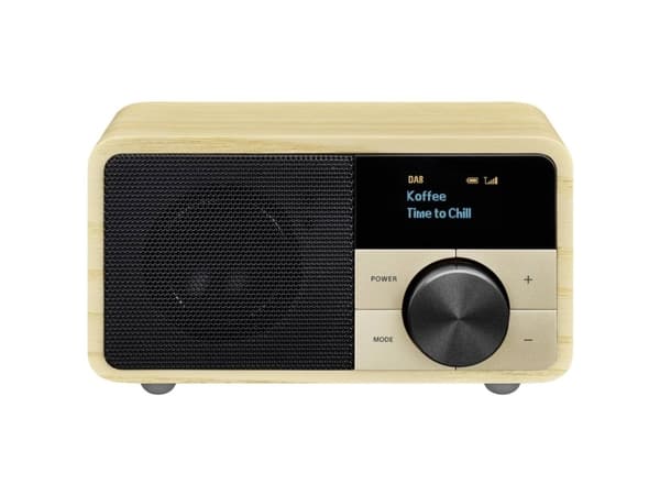 Bordradio Sangean Genuine Mini DDR-7 DAB+, FM Træ