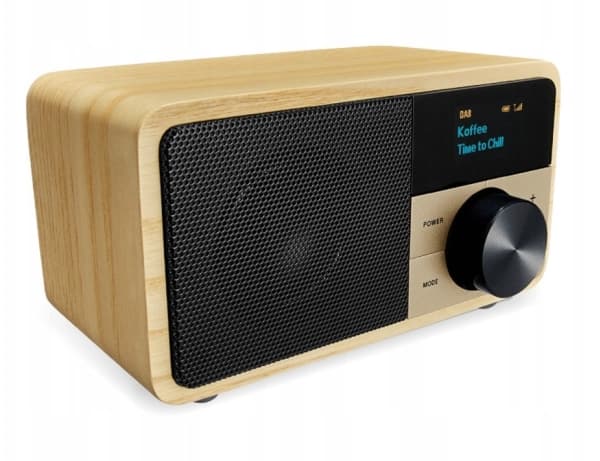 Bordradio Sangean Genuine Mini DDR-7 DAB+, FM Træ