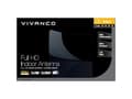 Miniatyrbilde 4 av 5: Vivanco TVA 4040, Innendørs, Sort, DVB-T, DVB-T2, DAB, DAB+, 2 m, AC