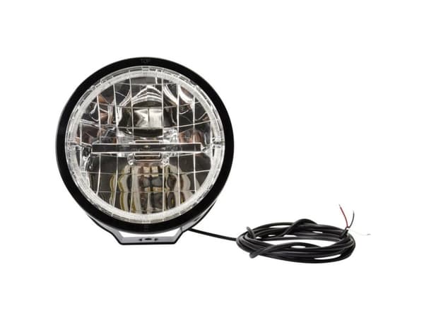 WAS 870-50 W116 Projektør, Positionslys LED (RGB) foran (Ø x T) 230.5 mm x 130 mm Sort