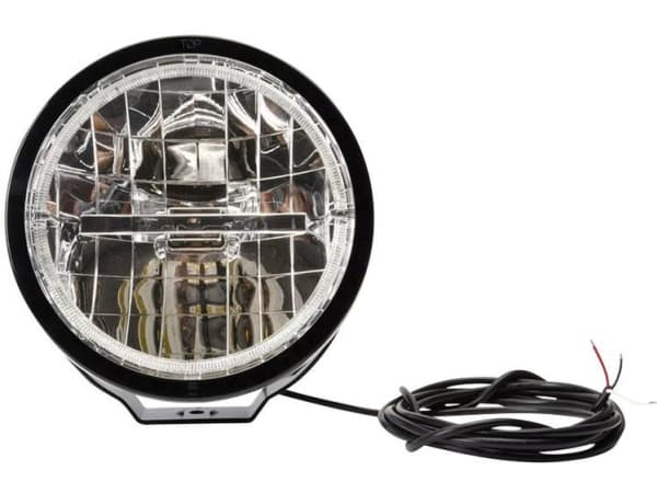 WAS 870-50 W116 Projektør, Positionslys LED (RGB) foran (Ø x T) 230.5 mm x 130 mm Sort