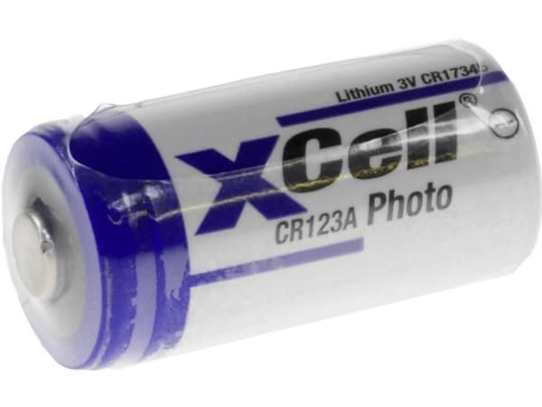 Xcell Photo123 Photo Battery Cr-123a Lithium 1550 Mah 3v 1st
