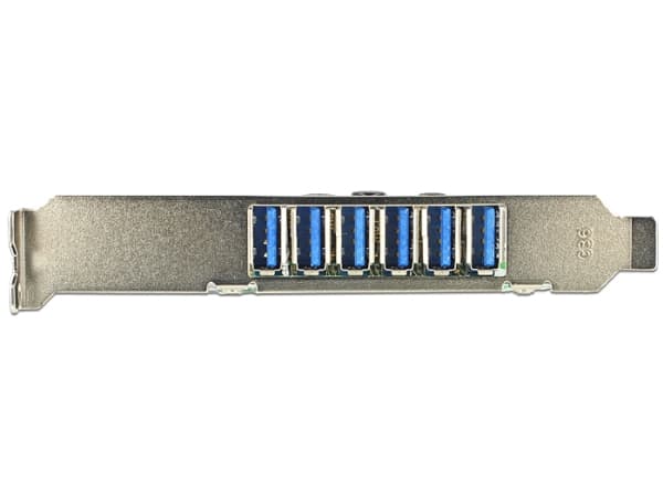 Delock PCI Express Karte > 6 x ekstern + 1 x intern USB 3.0 (89377)