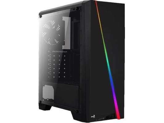 Aerocool Cylon Pro, Midi Tower, PC, Sort, ATX, Micro ATX, Mini-ITX, Metall, Hjem/Kontor