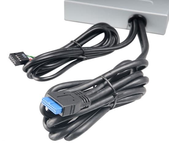 Akasa InterConnect S - Portpanel till lagringsfack - USB 2.0 x 2, USB 3.0 x 2
