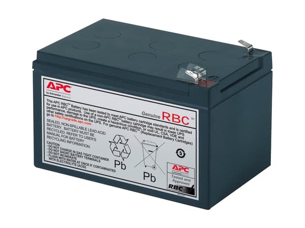 APC Replacement Battery Cartridge #4 - UPS-batteri - 1 x batteri - blysyre - svart - for P/N: BE 700 YIN, BE750BB-CN, BE800-IND, BK650I, BP500JPNP, B