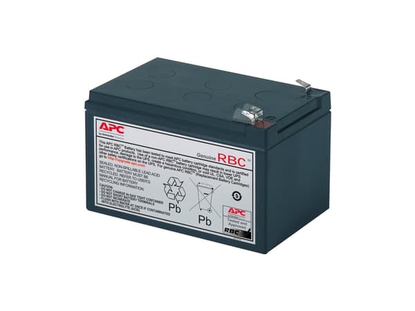 APC Replacement Battery Cartridge #4 - UPS-batteri - 1 x batteri - blysyre - svart - for P/N: BE 700 YIN, BE750BB-CN, BE800-IND, BK650I, BP500JPNP, B