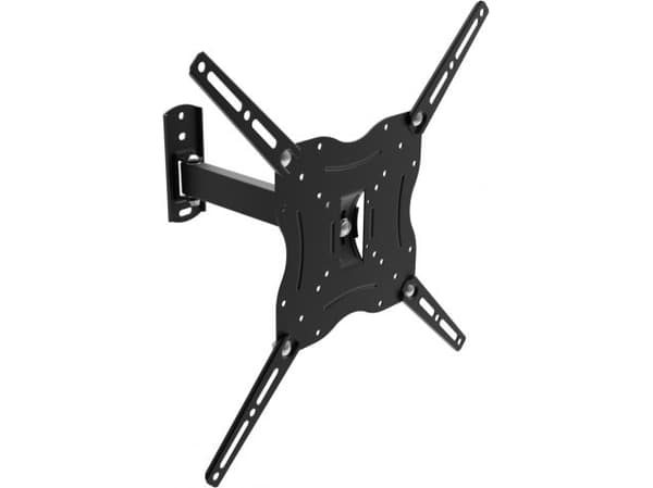 ART ACV-24 - Brakett - for LCD-TV - metall - svart - skjermstørrelse: 13"-46" - veggmonterbar