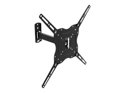 ART ACV-24 - Brakett - for LCD-TV - metall - svart - skjermstørrelse: 13"-46" - veggmonterbar