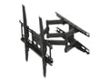 Miniatyrbilde 1 av 5: ART AR-50 - Monteringssett (tippe/dreie-veggmontering) - for flatpanel - metall - svart - skjermstørrelse: 23"-60" - veggmonterbar
