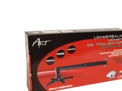 ART P-103, Katto/seinä, 15 kg, Musta, -180 - 180°, -15 - 15°, 36 cm