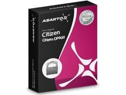 Asarto Ersättningsband för kassaregister för Citizen DP600 svart (AS-RC600)