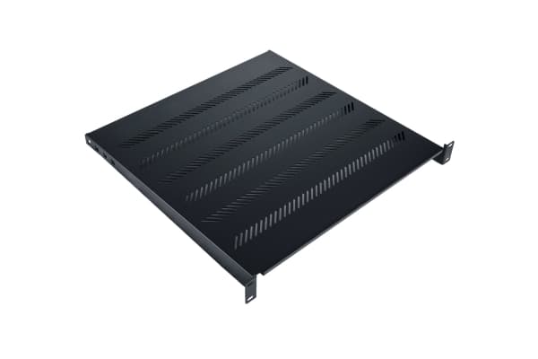 KaTLINK - Rackhylde - sort, RAL 9005 - 1U - 19"