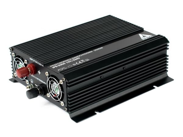 AZO Digital converter Vehicle voltage converter 12 VDC/230 VAC IPS-2000 2000W