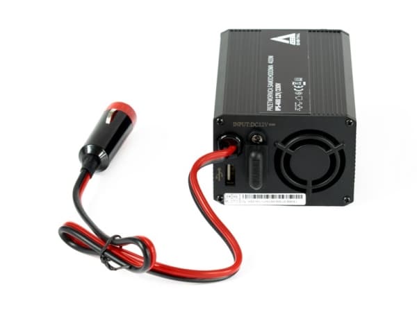 AZO Digital converter Vehicle voltage converter 12 VDC/230 VAC IPS-400 400W