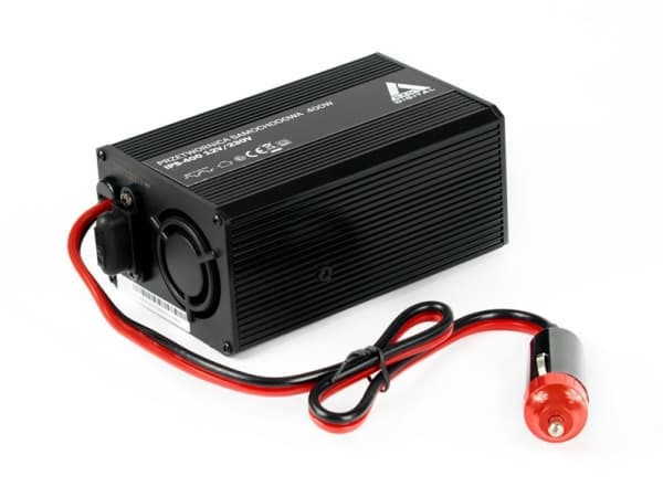 AZO Digital converter Vehicle voltage converter 12 VDC/230 VAC IPS-400 400W