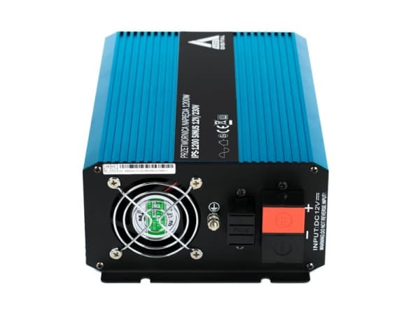 AZO Digital converter Voltage converter 12 VDC/230 VAC SINUS IPS-1200S 1200W