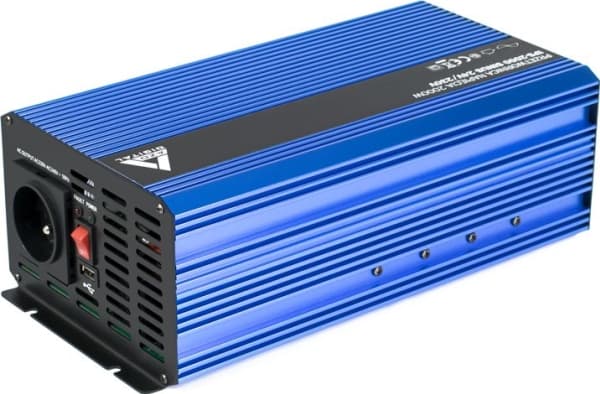 AZO Digital omformer 24 VDC/230 VAC v-tage omformer SINUS IPS-2000S 2000W