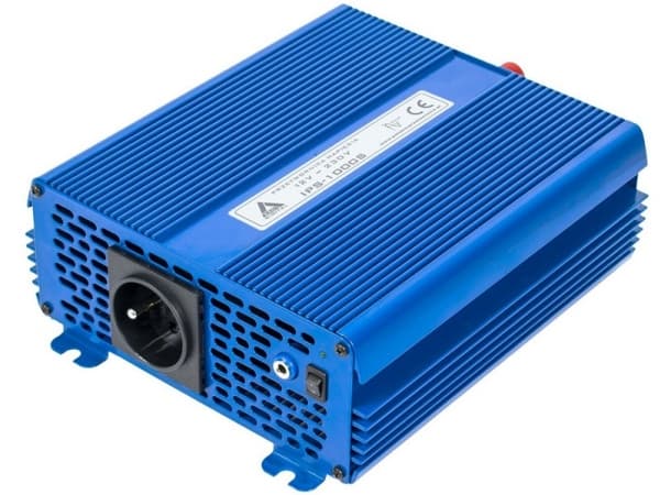 AZO Digital converter Voltage converter 12 VDC/230 VAC ECO MODE SINUS IPS-1000S 1000W