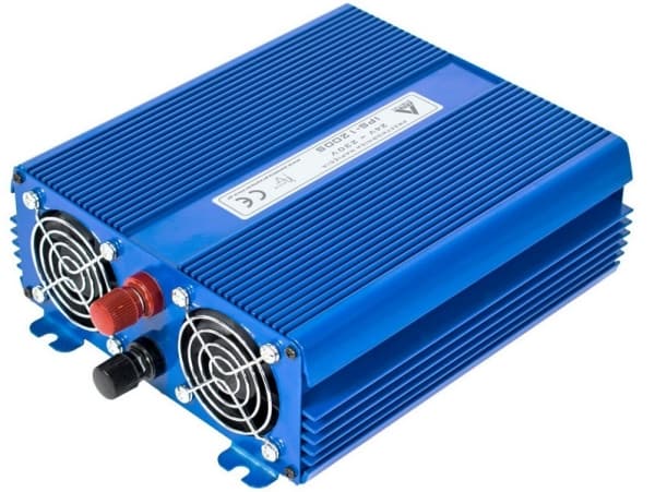 AZO Digitaalinen muunnin 24 VDC/230 VAC v-päivämuunnin ECO MODE SINUS IPS-1200S 1200W
