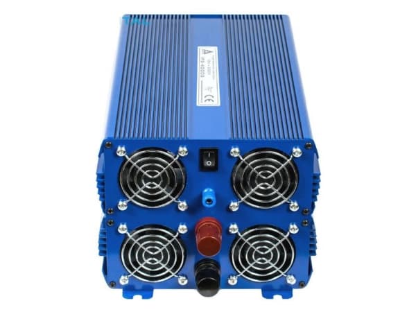 AZO Digital converter Voltage converter 12 VDC/230 VAC ECO MODE SINUS IPS-4000S 4000W